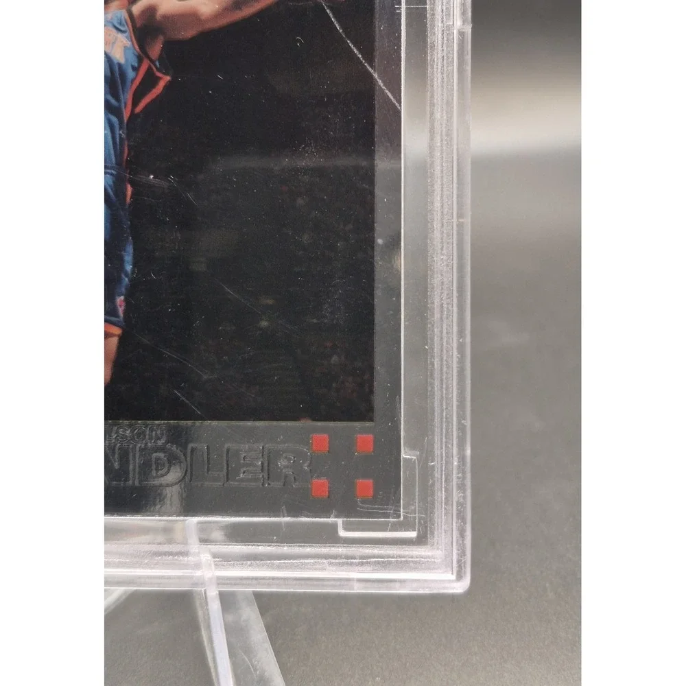 2007-08 Topps Chrome Wilson Chandler #123 Rookie (RC) New York Knicks BCCG 10